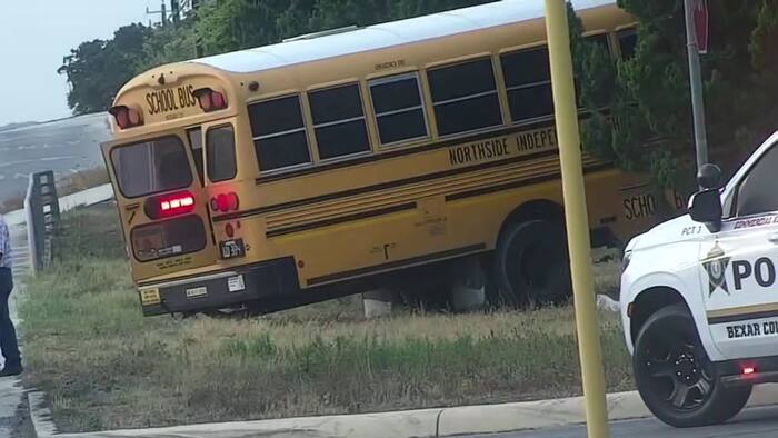 Northside ISD bus involved in far Northwest Side crash; No students on board, district says