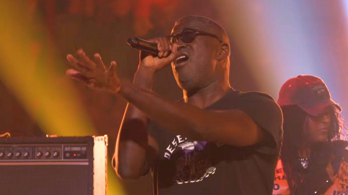 TV on the Radio Dust Off “Wolf Like Me” on Kimmel: Watch