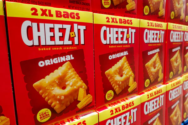 Cheez-It is launching a high-protein version of its classic cracker this October