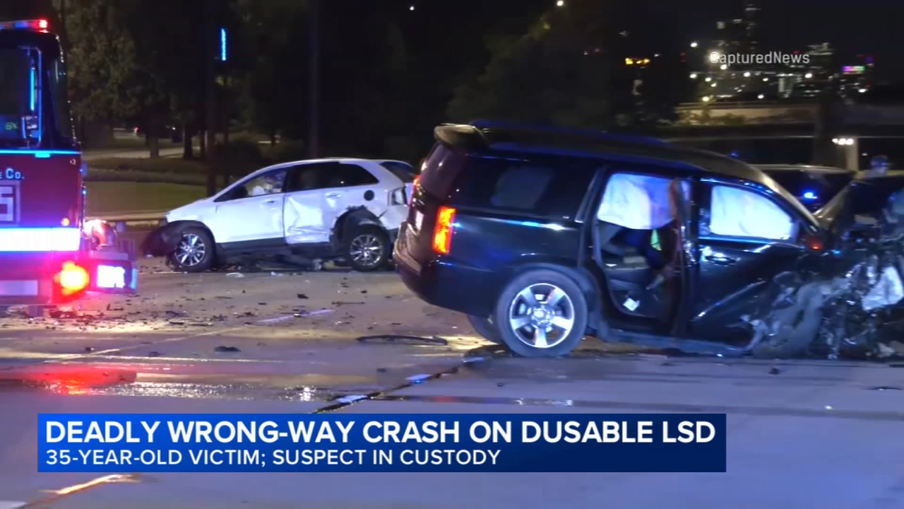 Woman killed in wrong-way South Side DuSable Lake Shore Drive crash ID'd; man in custody