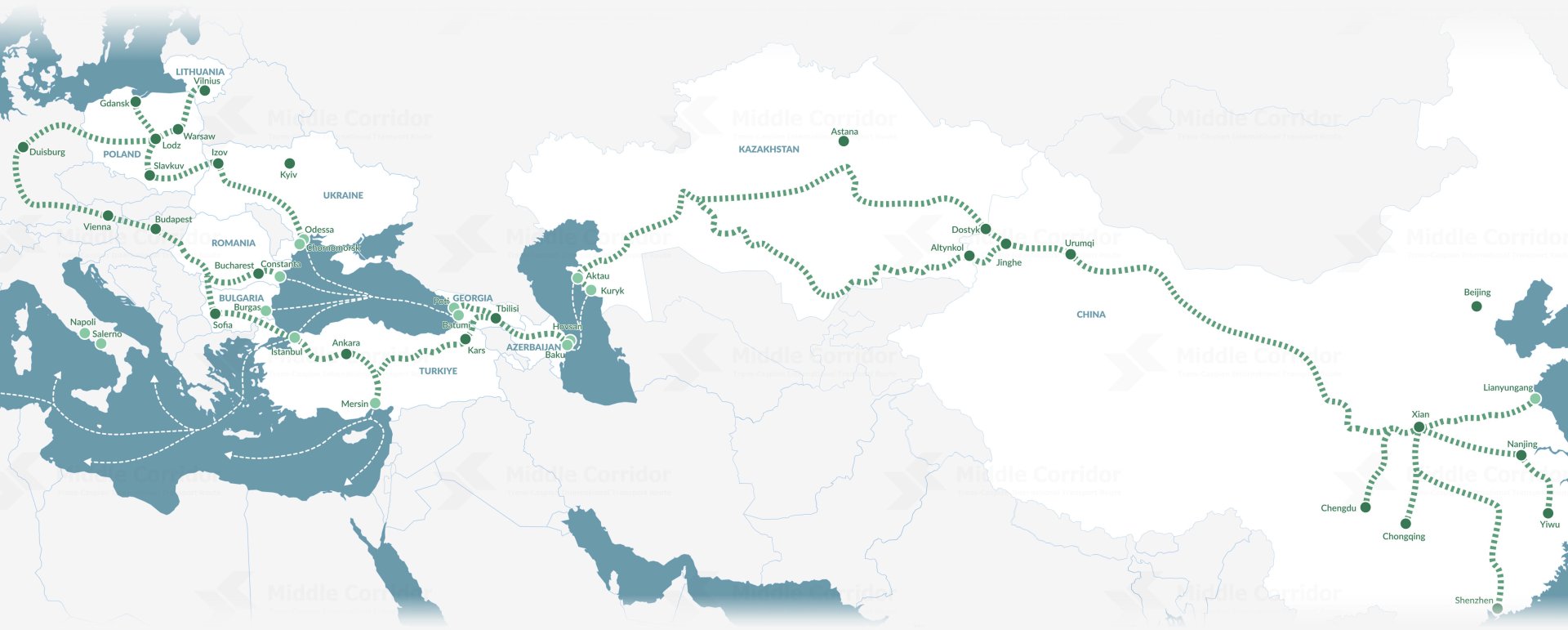 Kazakhstan, Germany back further development of Middle Corridor