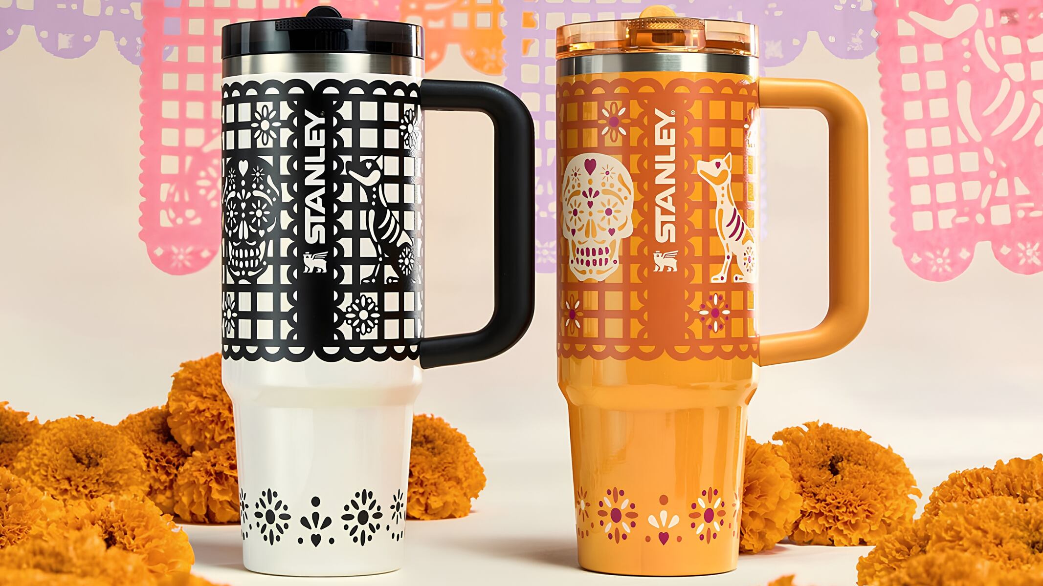 Stanley’s Día de Muertos collection features original papel picado art