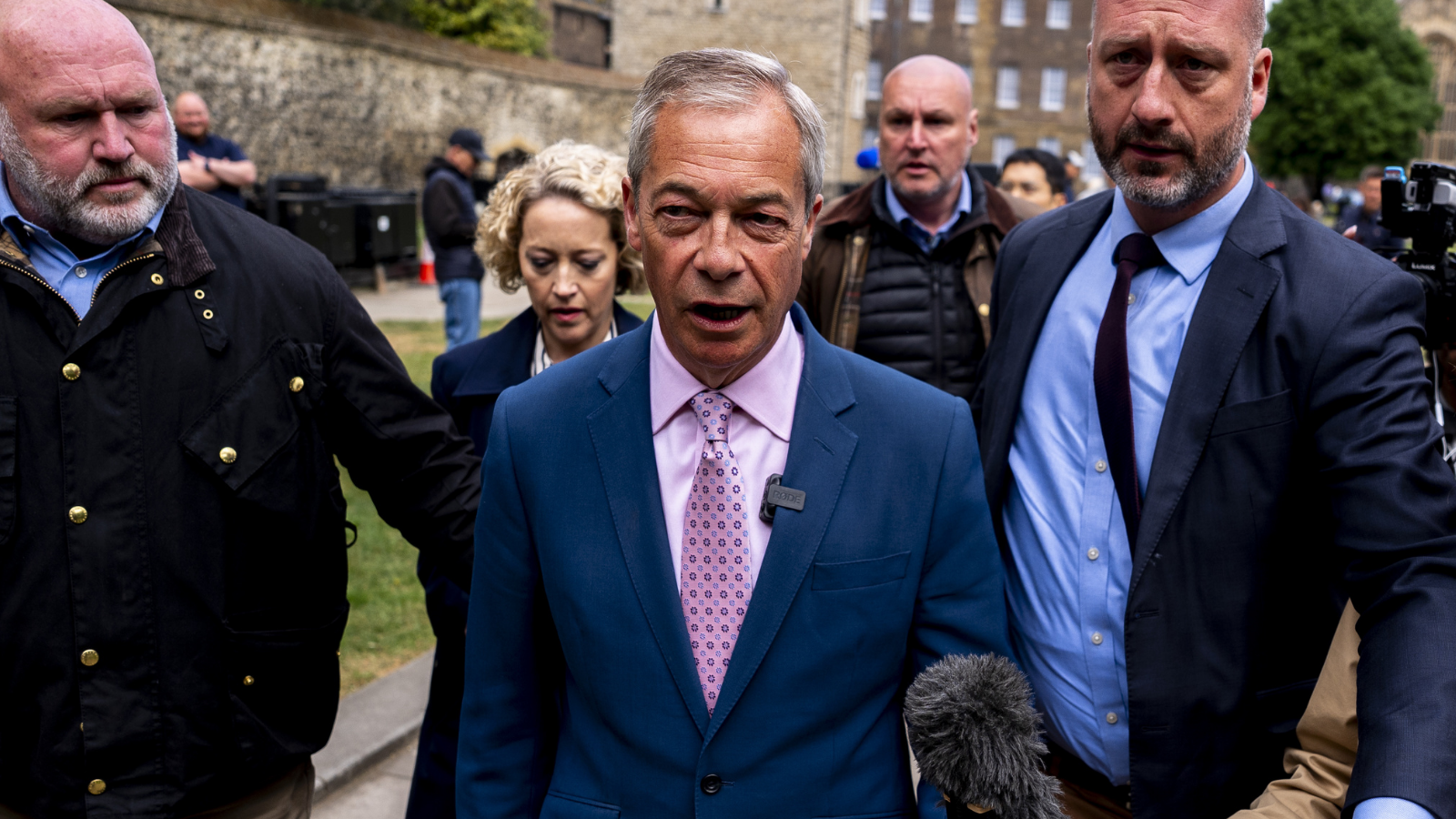 Nigel Farage firebomb suspect caught on CCTV but police failed to spot him