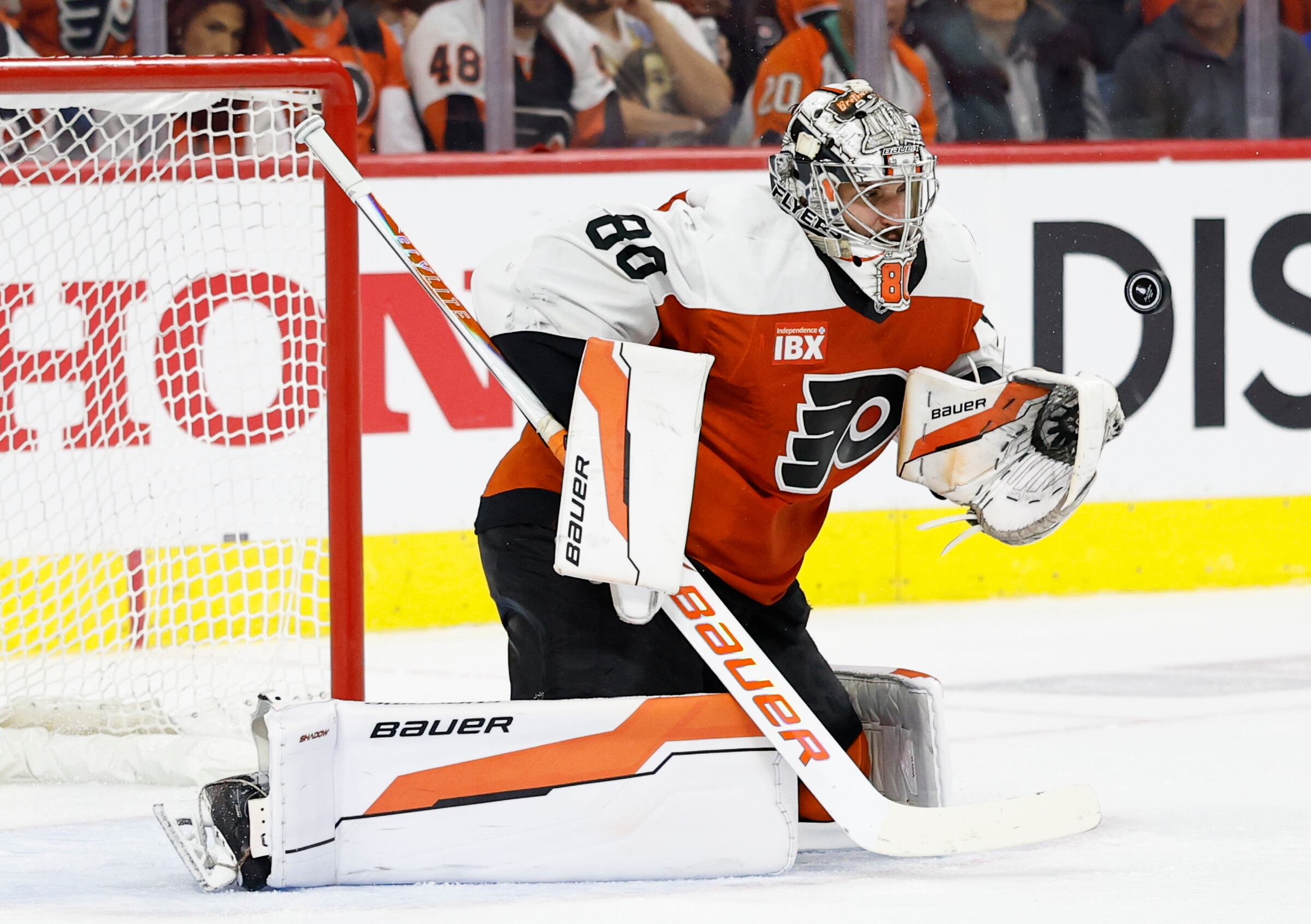 Dan Vladař says he’s ready to go for opening night after injury scare: ‘Thank God it was nothing too crazy’