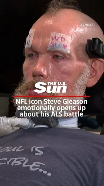 NFL icon Steve Gleason emotionally opens up about his ALS