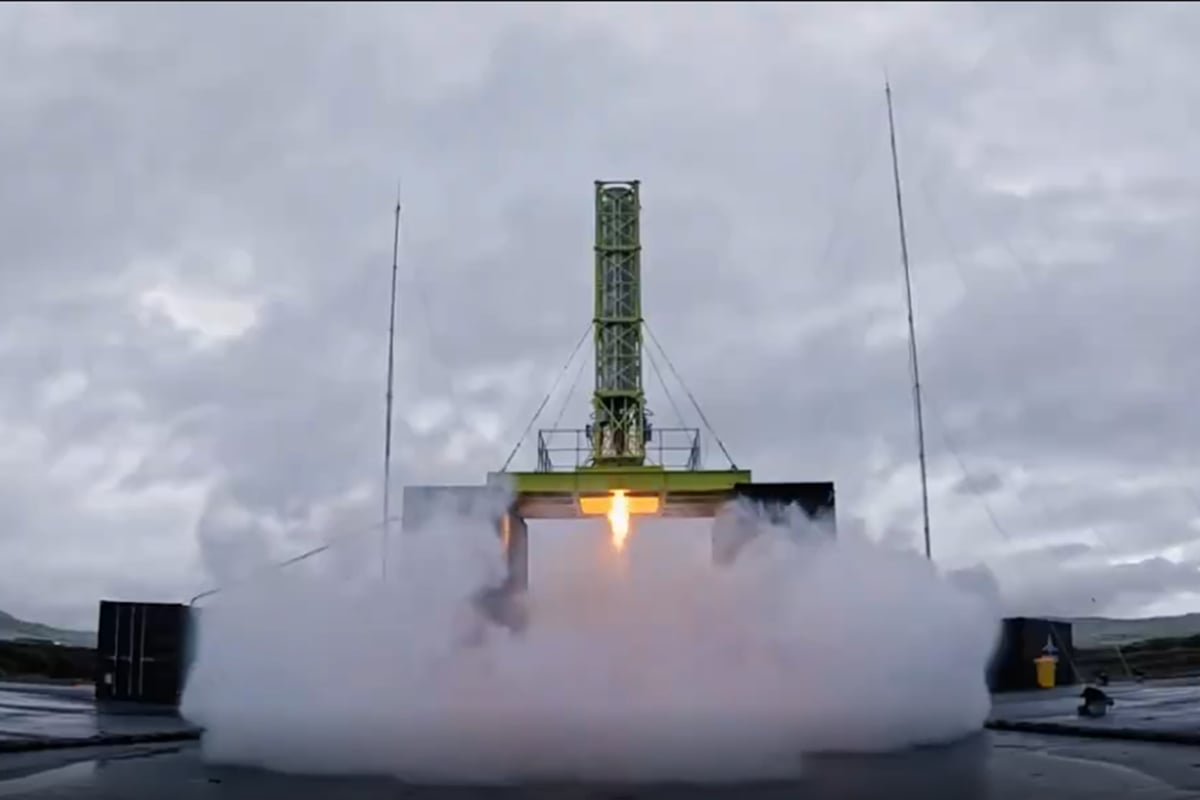 Scottish space company hails successful ‘hot fire’ test of rocket engine