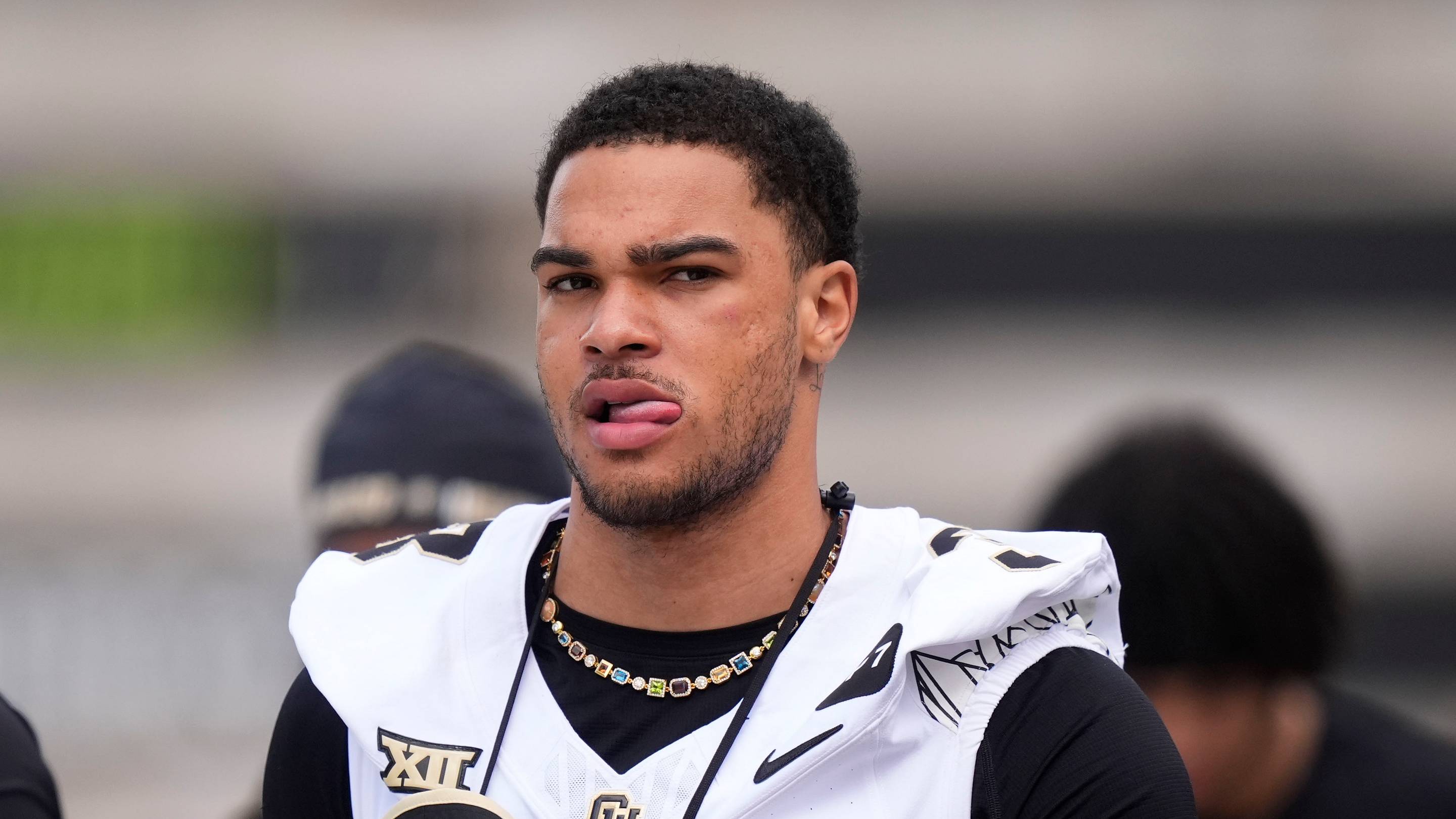 Colorado Receiver DeAndre Moore Jr. Shares Reaction to Hard Hit in Baylor game