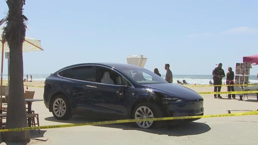Fundraiser skyrockets for woman struck by stolen tesla on Pacific Beach Boardwalk