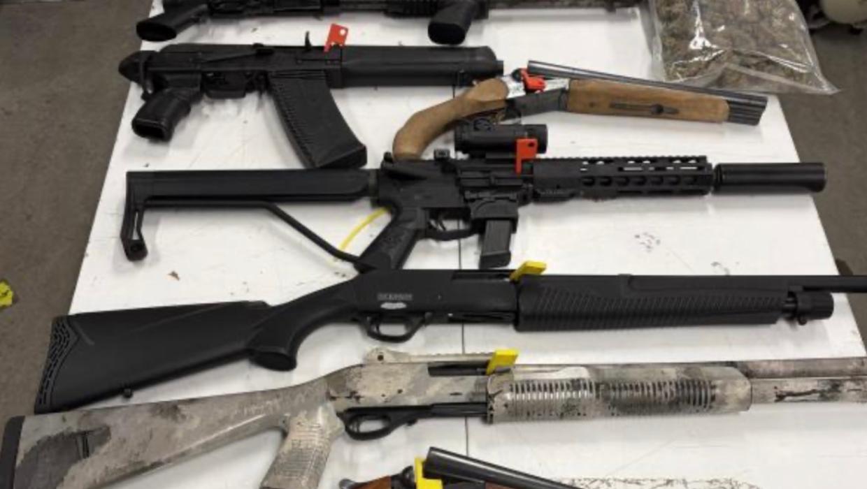 Nine guns, drugs and $15,000 seized in Christchurch gang operation