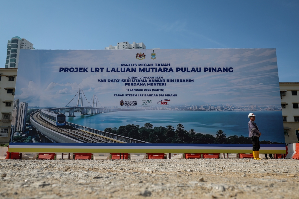 MRT Corp announces 45-day partial lane closures for Mutiara LRT in George Town