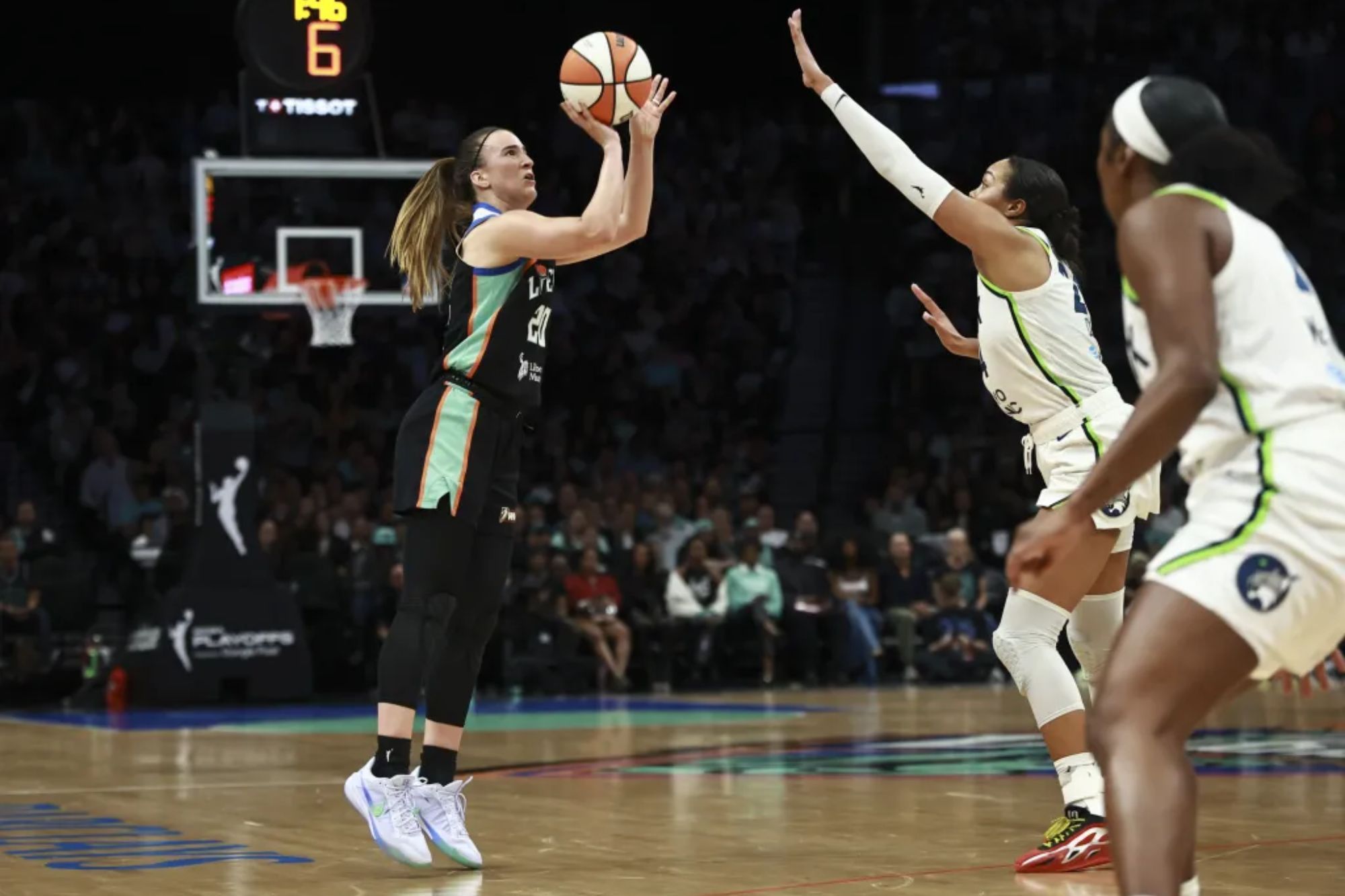 Liberty’s Sabrina Ionescu puts past struggles behind her with dominant Game 2