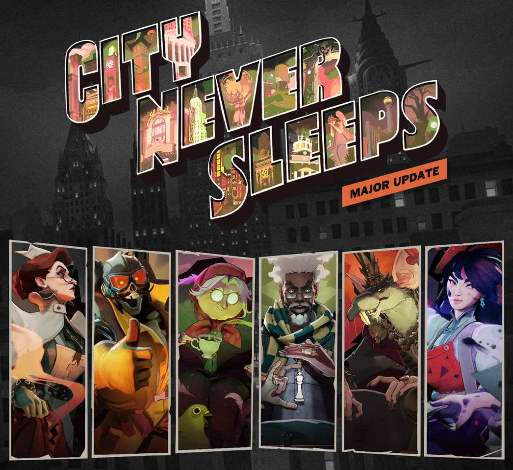 Deadlock City Never Sleeps Update Adds 6 New Heroes and Makes Numerous Map and UI Changes