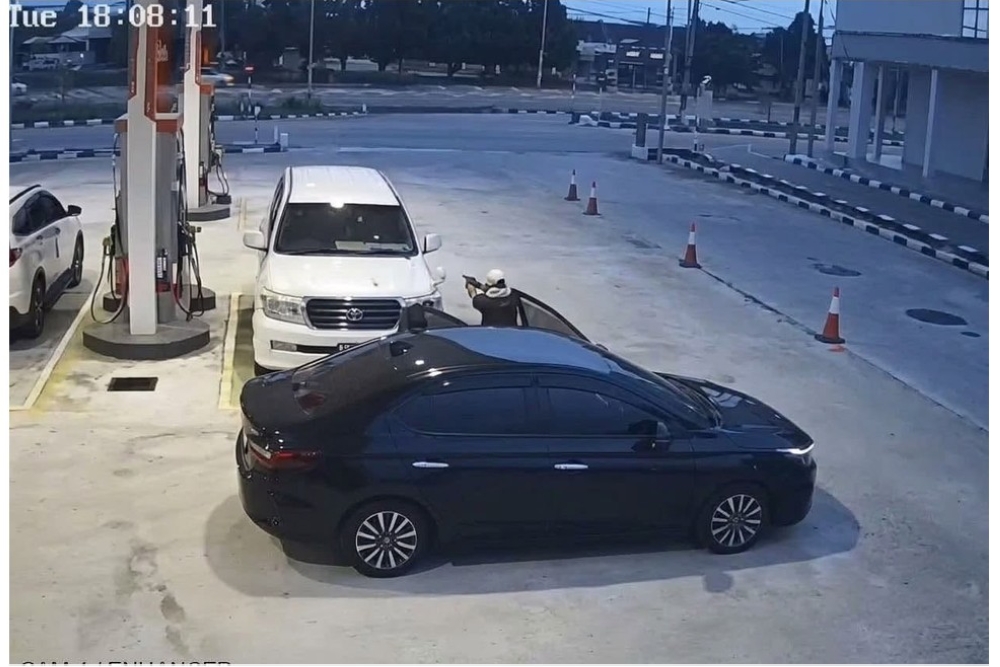 Bidor petrol station shooting: Man hospitalised with bullet wound to shoulder