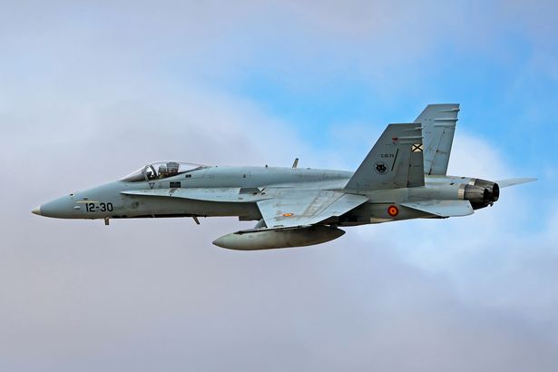 Spanish fighter jets scrambled AGAIN as 'moving target' spotted after Russian onslaught