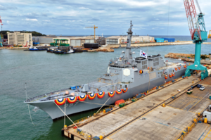 HD Hyundai launches Aegis Destroyer for Korean Navy