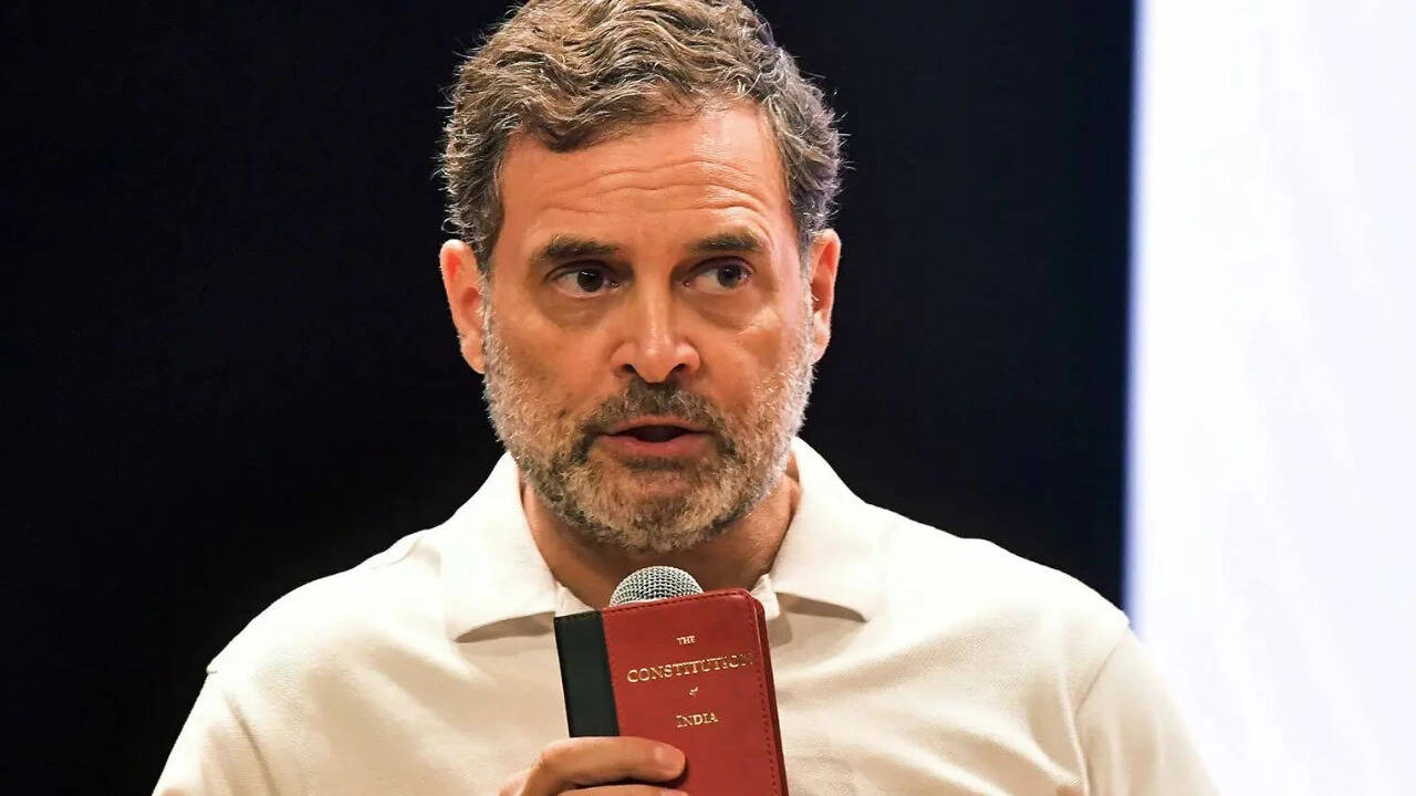 'Why does Gyanesh Kumar have lifelong immunity?' Rahul Gandhi asks, then answers