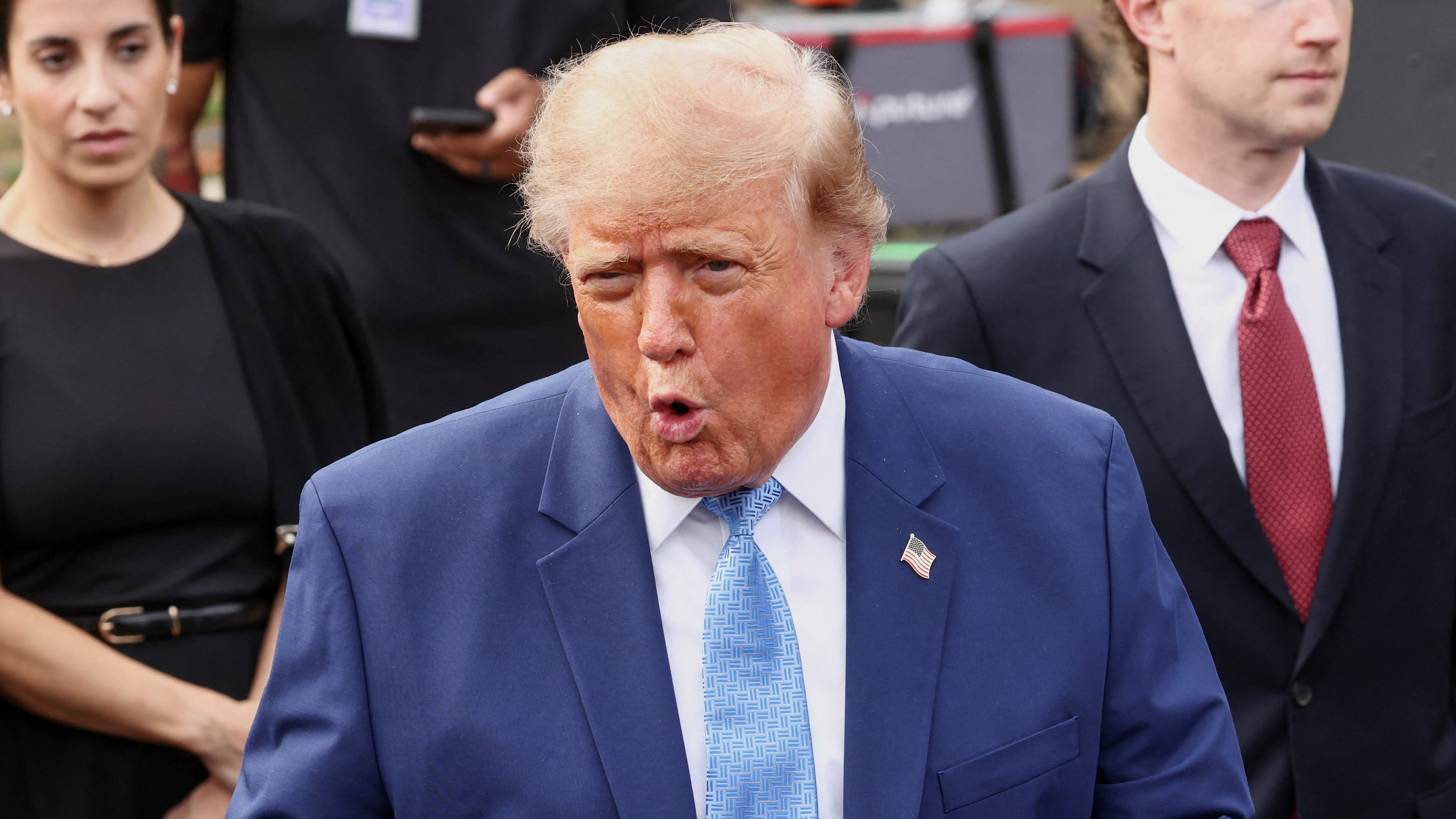 Trump, 80, Sparks Alarm With Twisted Body Part