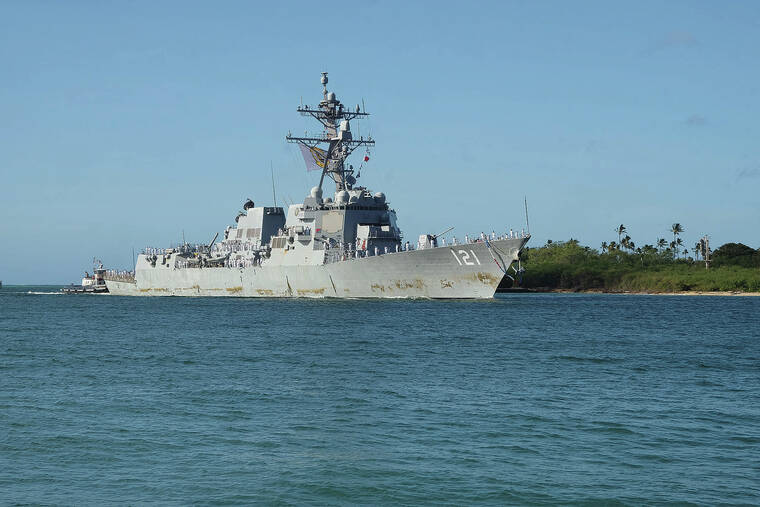 Off the news: Isle-based ship returns from Iran war