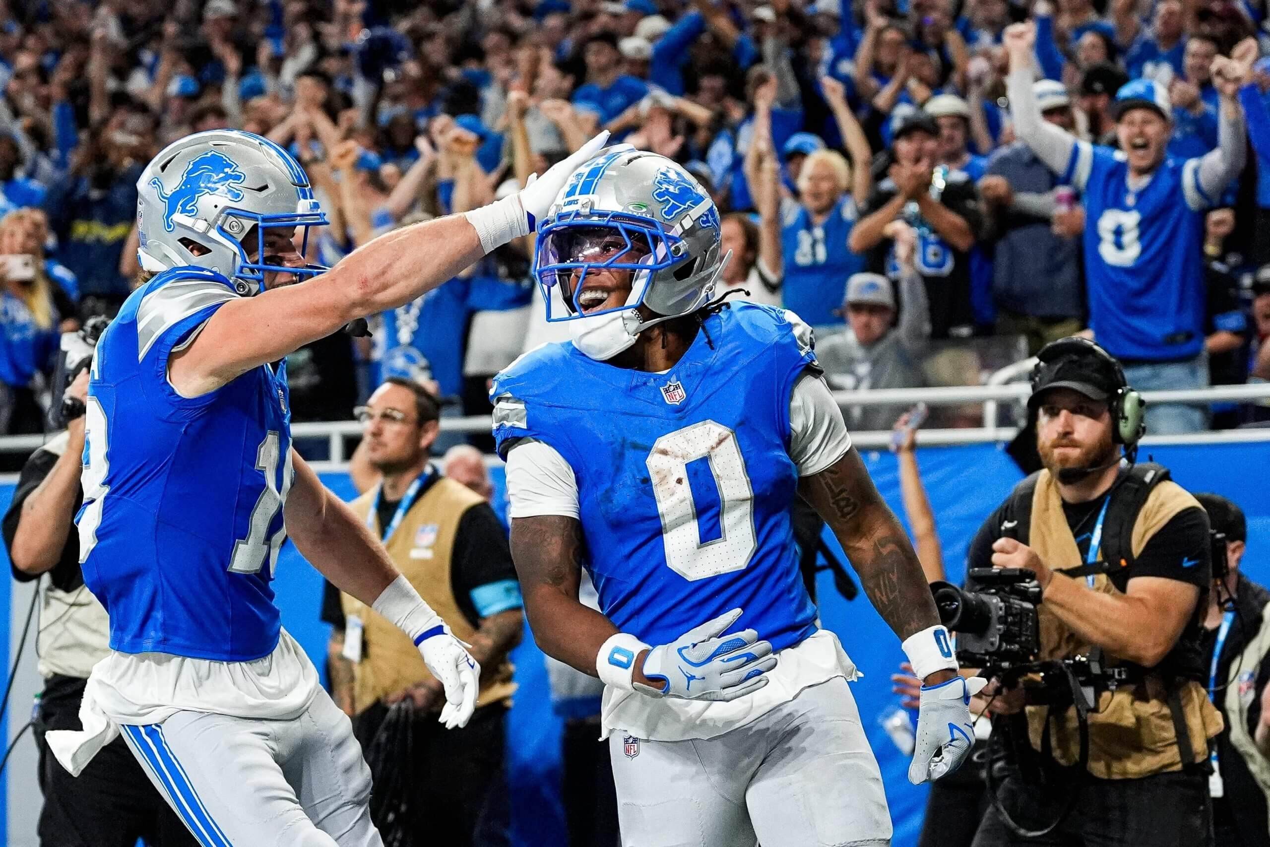Jahmyr Gibbs is doing Barry Sanders-like things — it's what the Lions envisioned