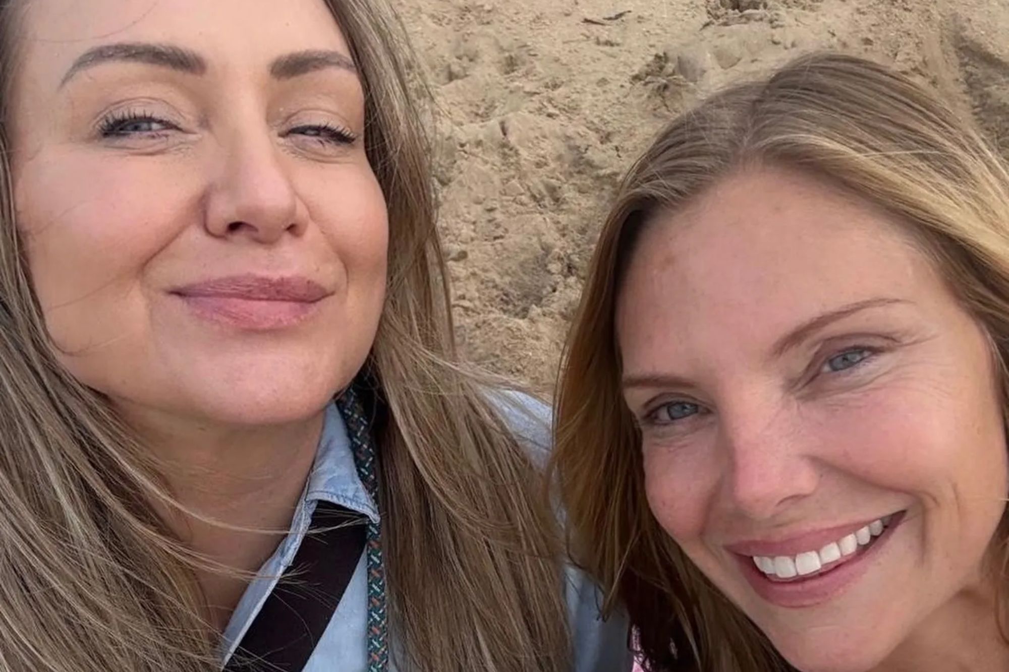 EastEnders’ Rita Simmons breaks silence on Roxy Mitchell return rumours after reuniting with Ronnie star Sam Womack