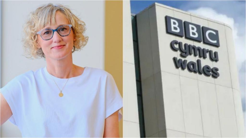 Comisiynydd y Gymraeg yn "bryderus" am doriadau BBC Cymru
