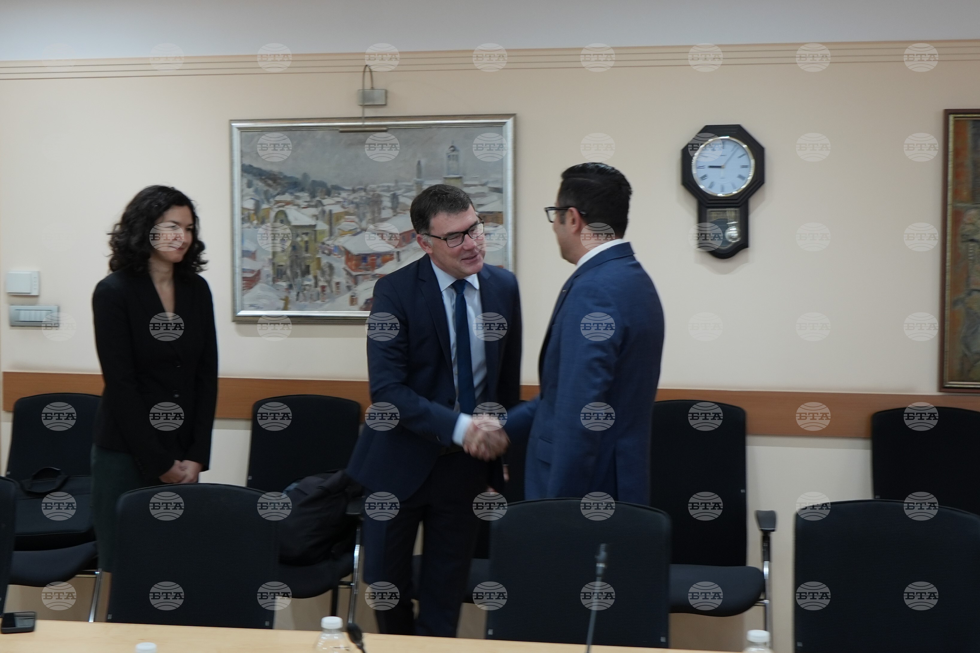 Economy Minister Poulev Meets with IMF Delegation