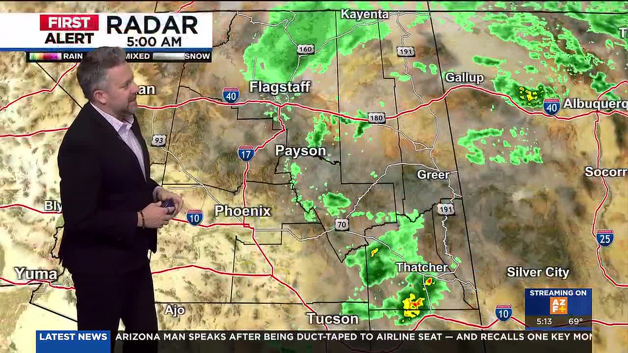 Gorgeous fall day in Arizona; look for changes this weekend