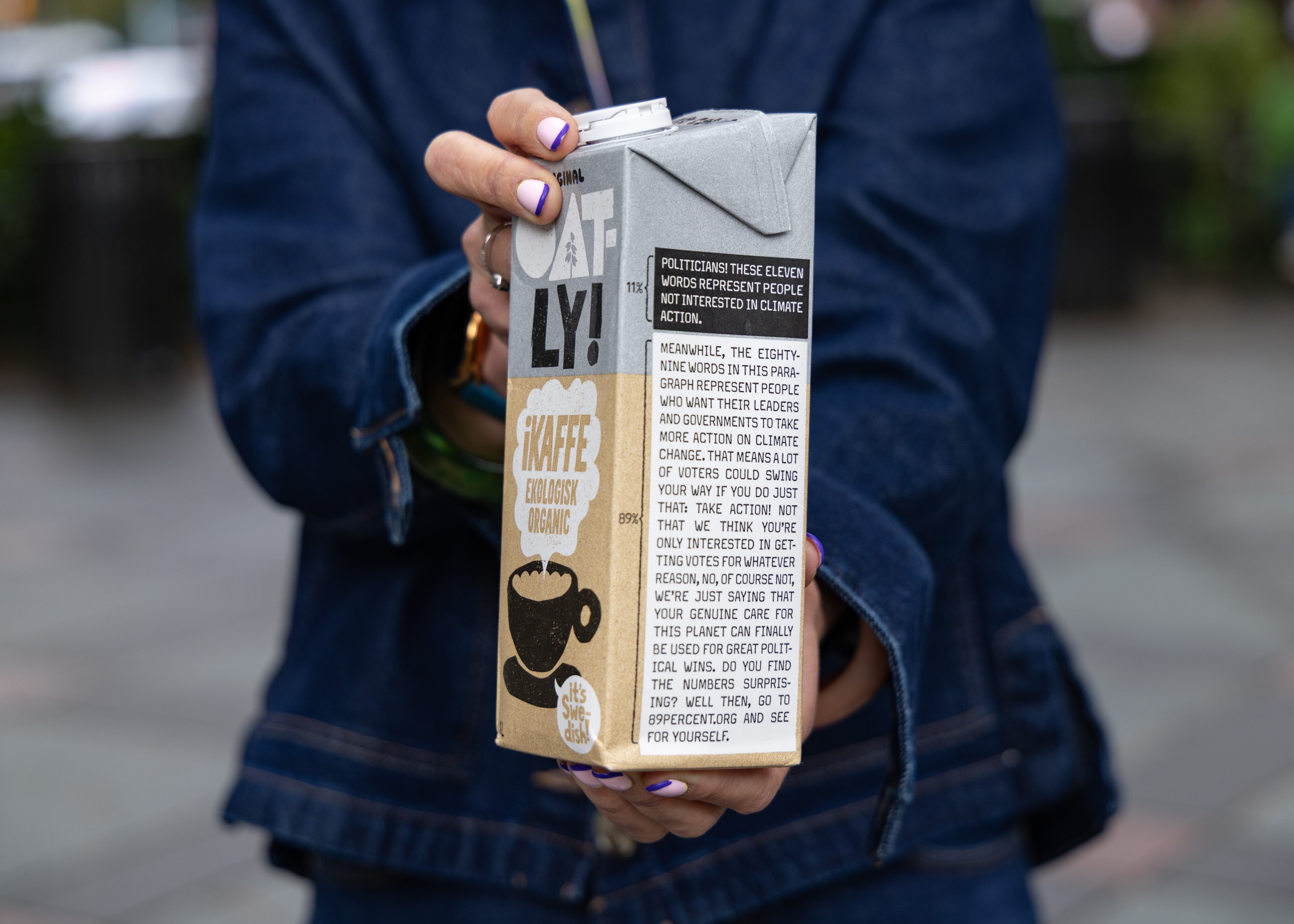 The world's largest oat milk producer has joined an unusual climate journalism campaign