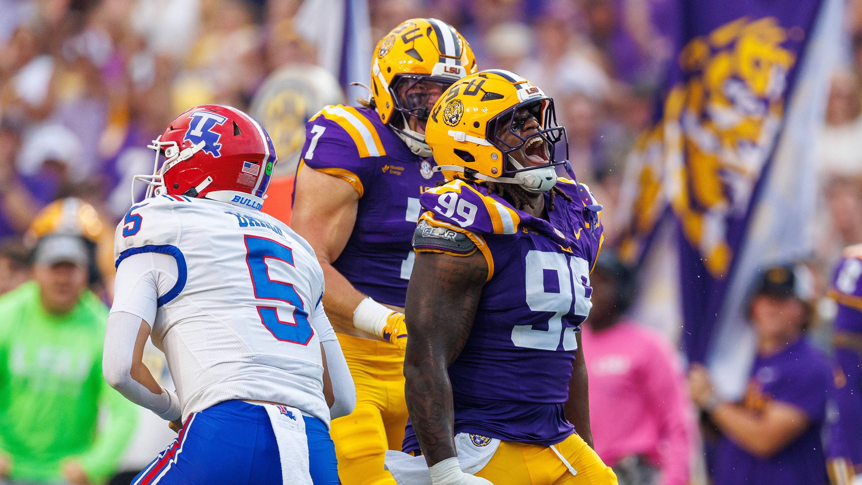 LSU Freshman Deuce Geralds Is Becoming Impossible to Keep Off the Field