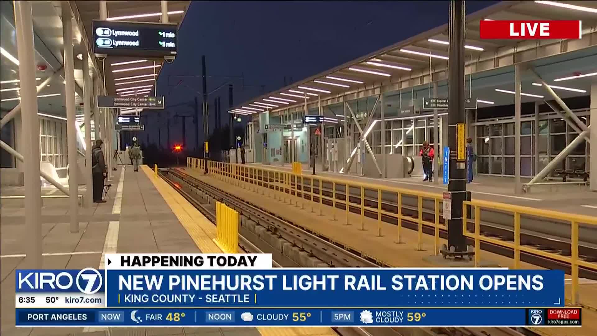 Pinehurst Station opens 5 years early, adding new Link light rail stop in North Seattle