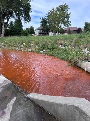 Wastewater from Black Hills testing turned Antelope Creek red, Health Department says