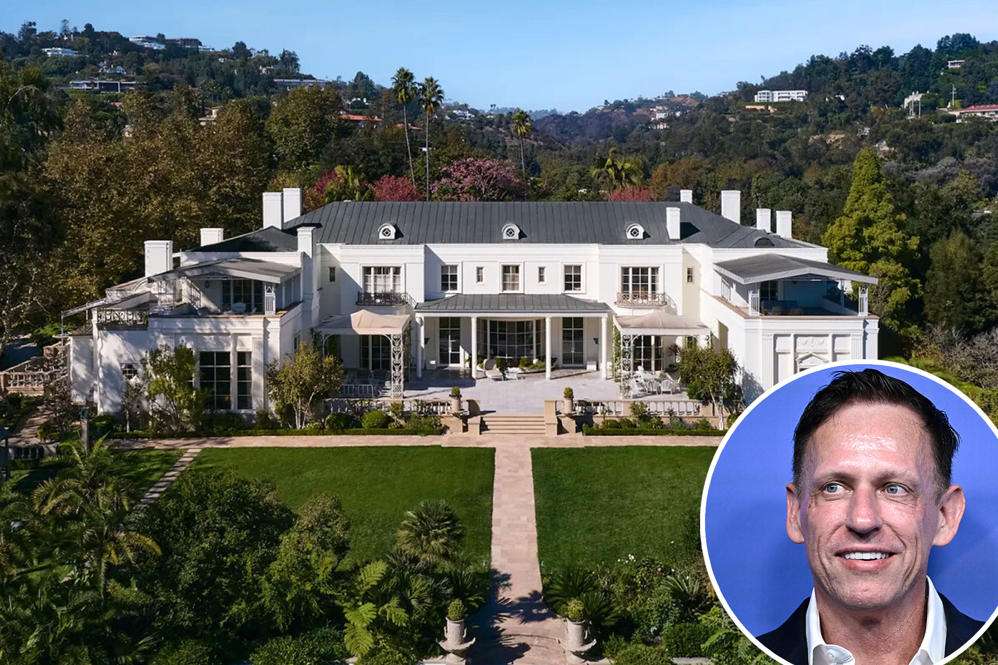 Peter Thiel outed as the billionaire who purchased LA’s most expensive mansion