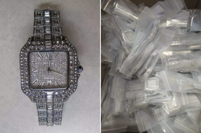 Fake Cartier watches with $28 million retail value seized entering US from China