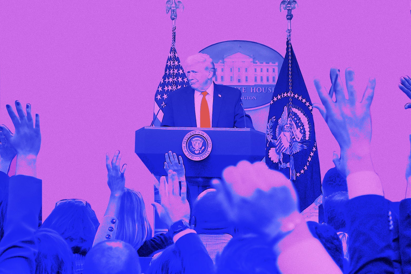 How Trump’s Big Mouth Sabotaged His Press Ban