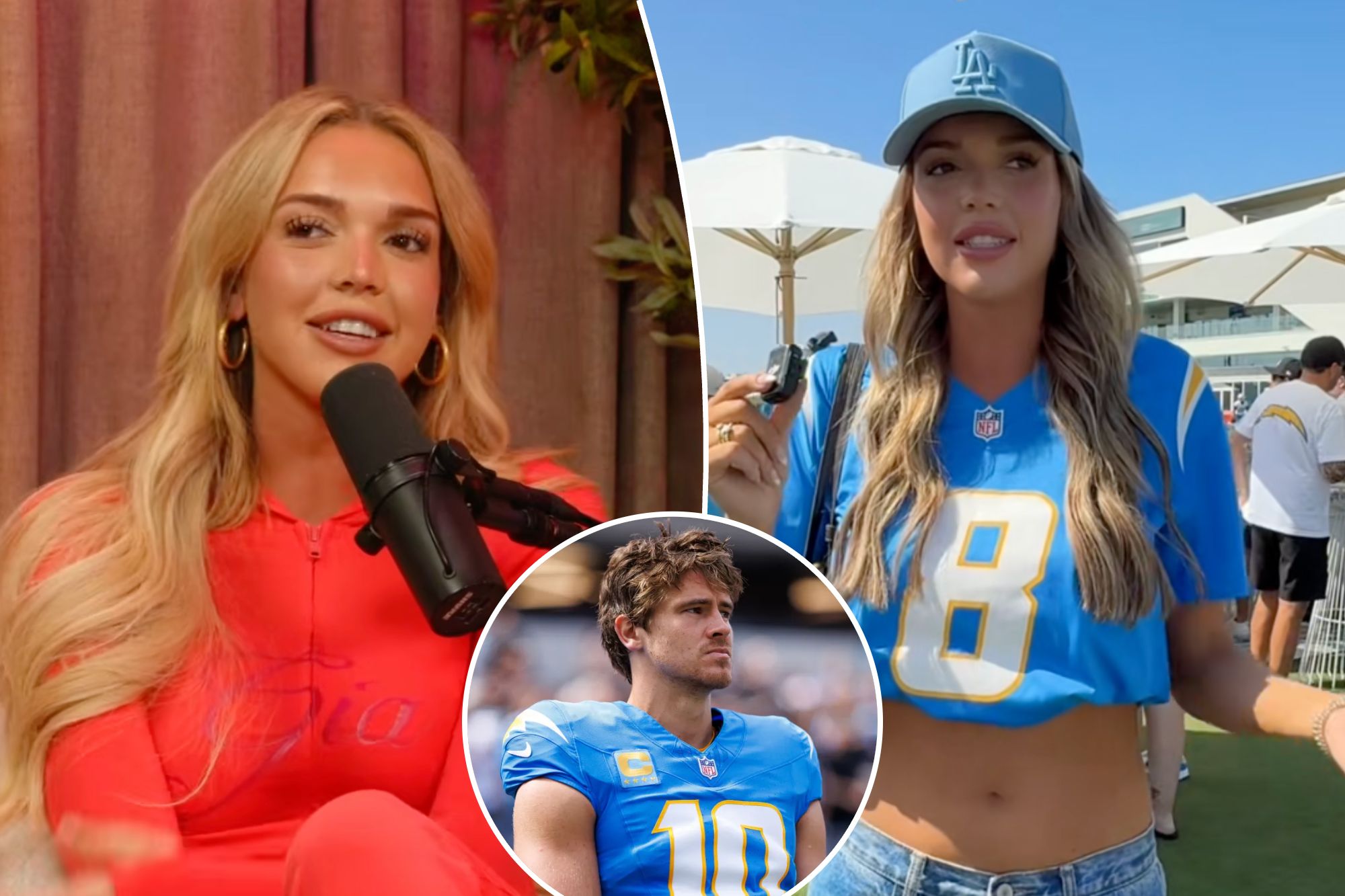 ‘Love Island’ star claims 6 Chargers players flooded her DMs in wild confession