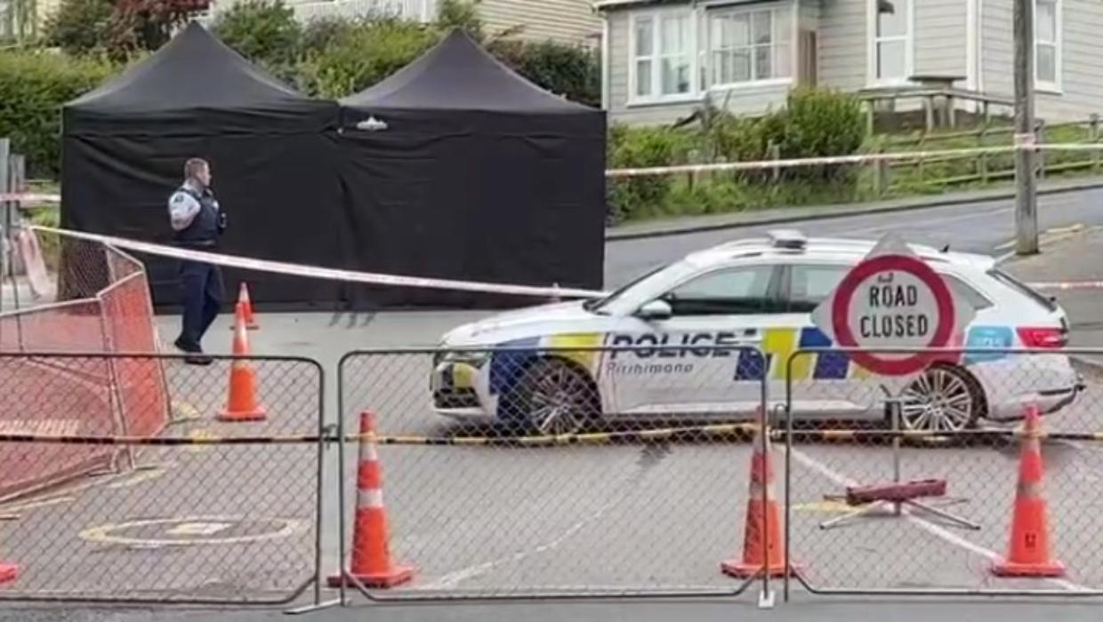 Dunedin street cordoned off after man found dead overnight