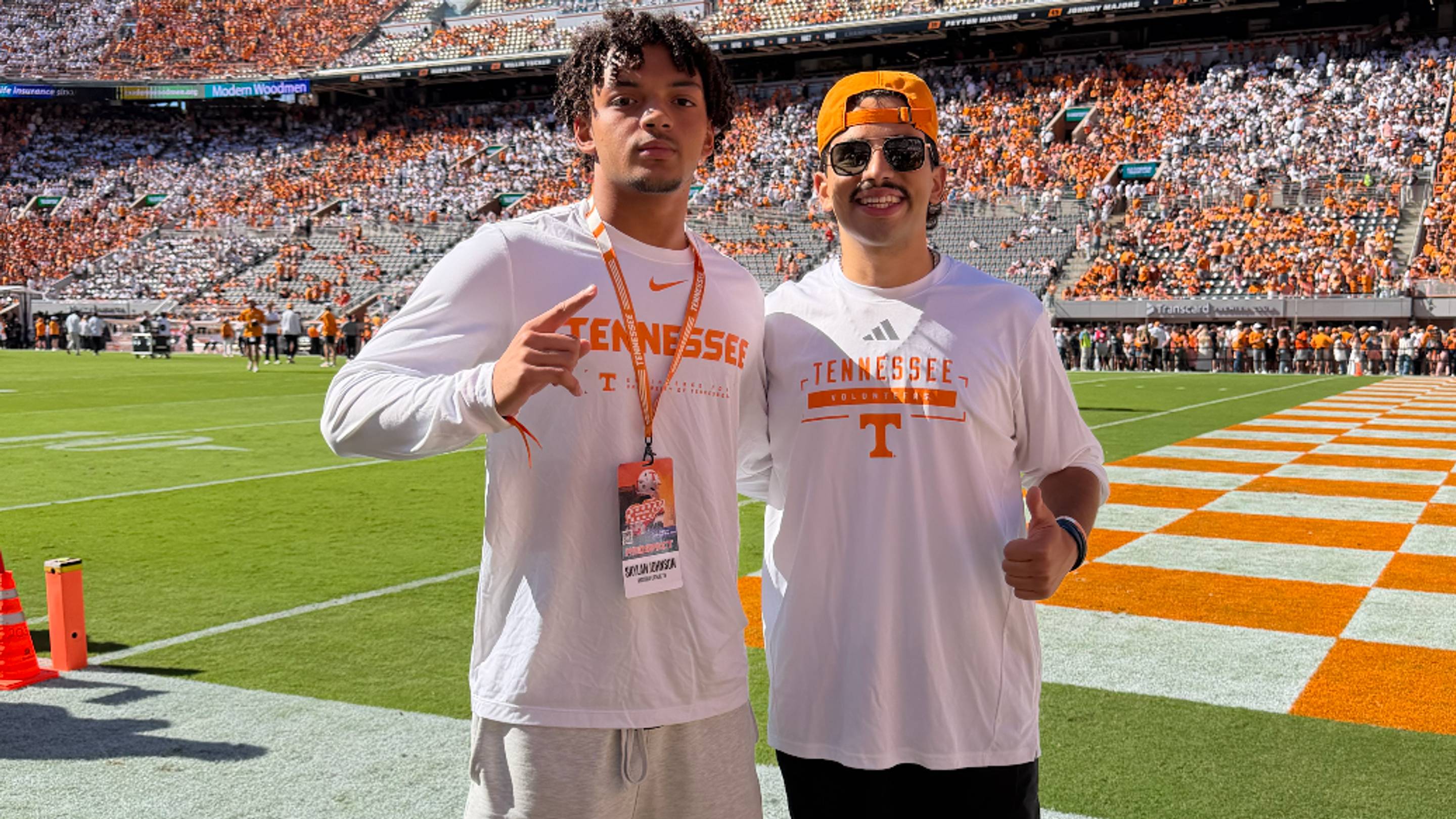 2028 In-State DB Skylan Johnson Recaps His Tennessee Football Game-Day Visit