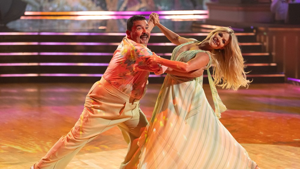 Pregnant Witney Carson Says Being Away From Family Is Hard Amid 'DWTS'