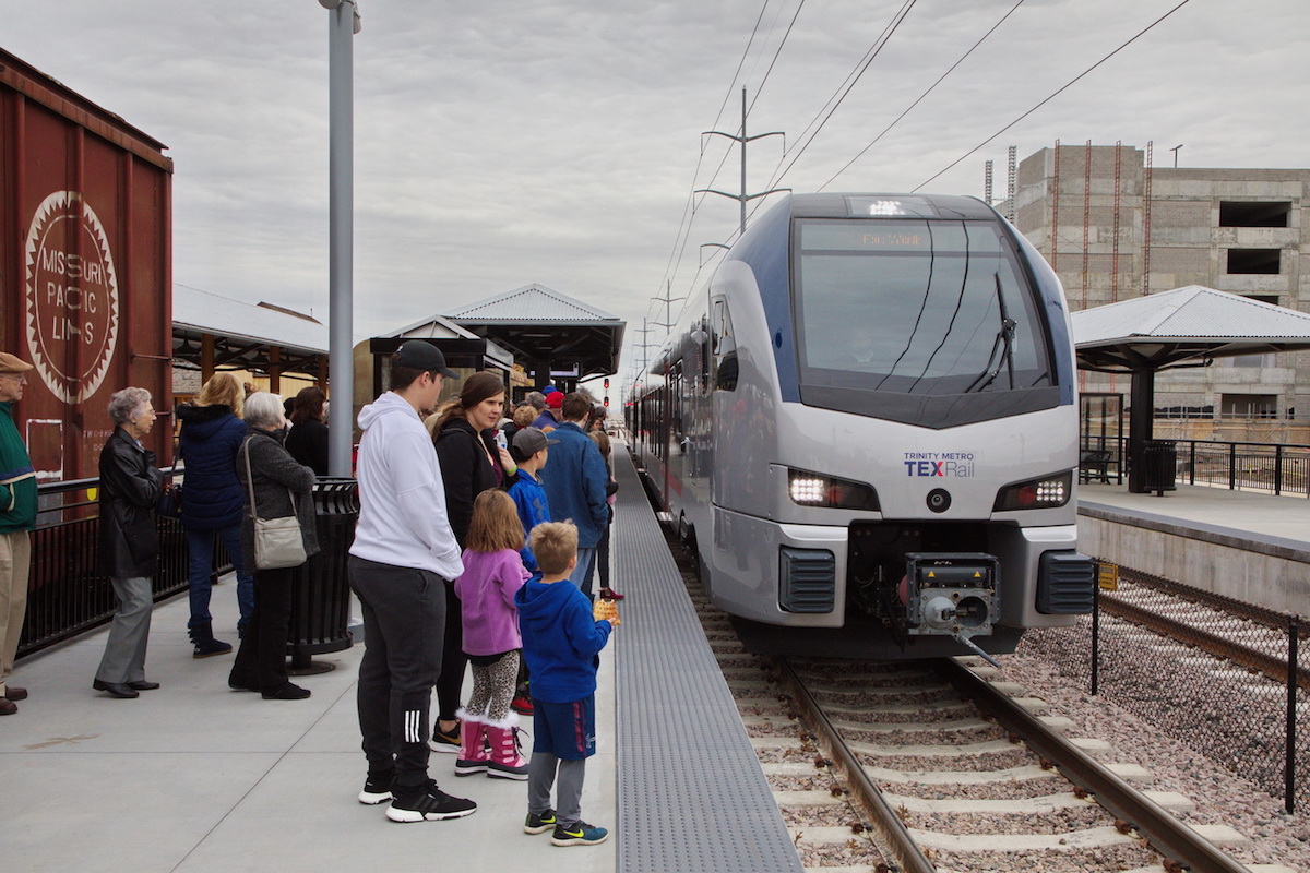 Trinity Metro TEXRail serves 1M annual riders for first time