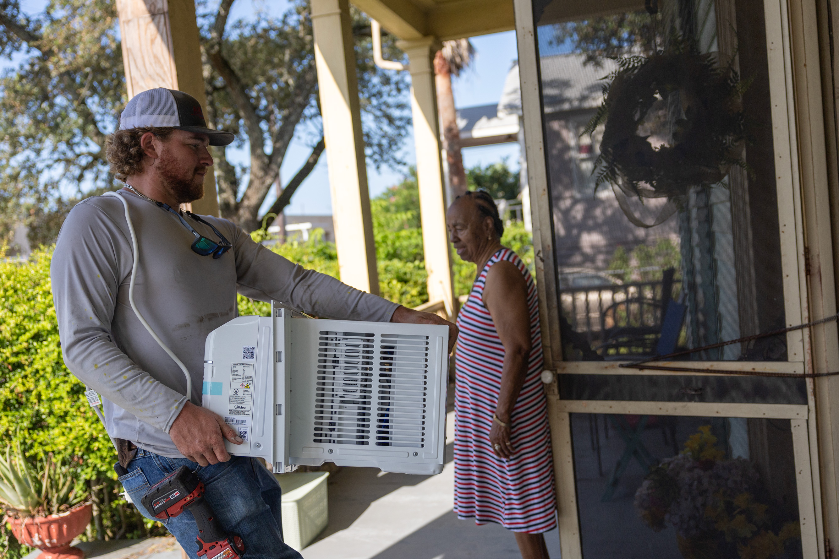 In Galveston, demand for affordable Cooling is high, but resources are few