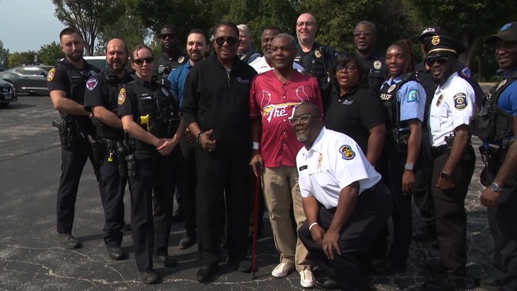 63-year-old beaten after traffic crash welcomed home with limo, police escort