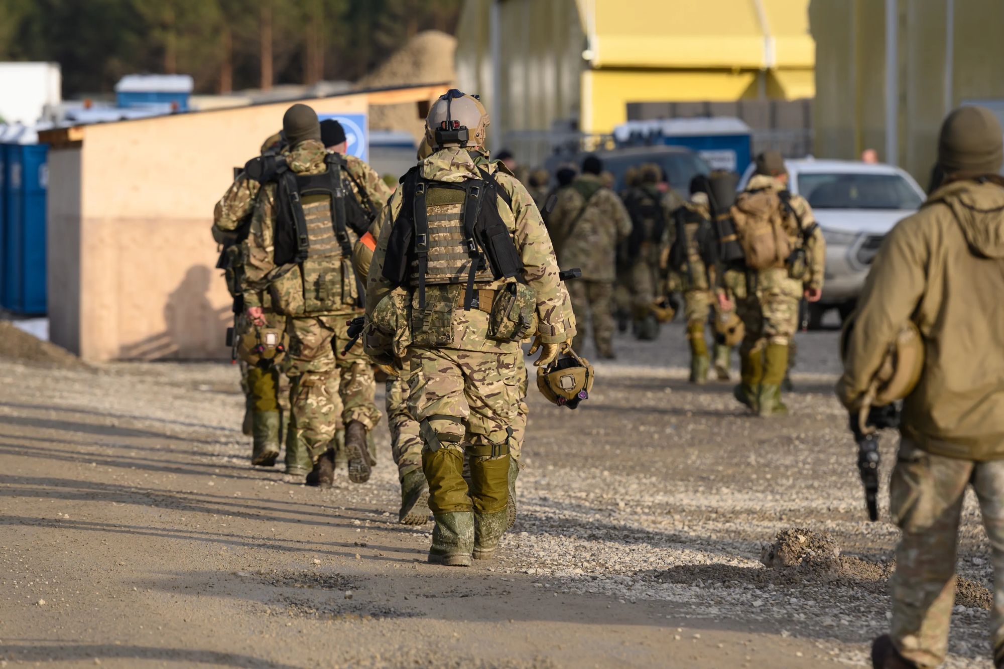Three rushed to hospital after mystery package sent to Polish army HQ near Ukrainian training base – as site evacuated