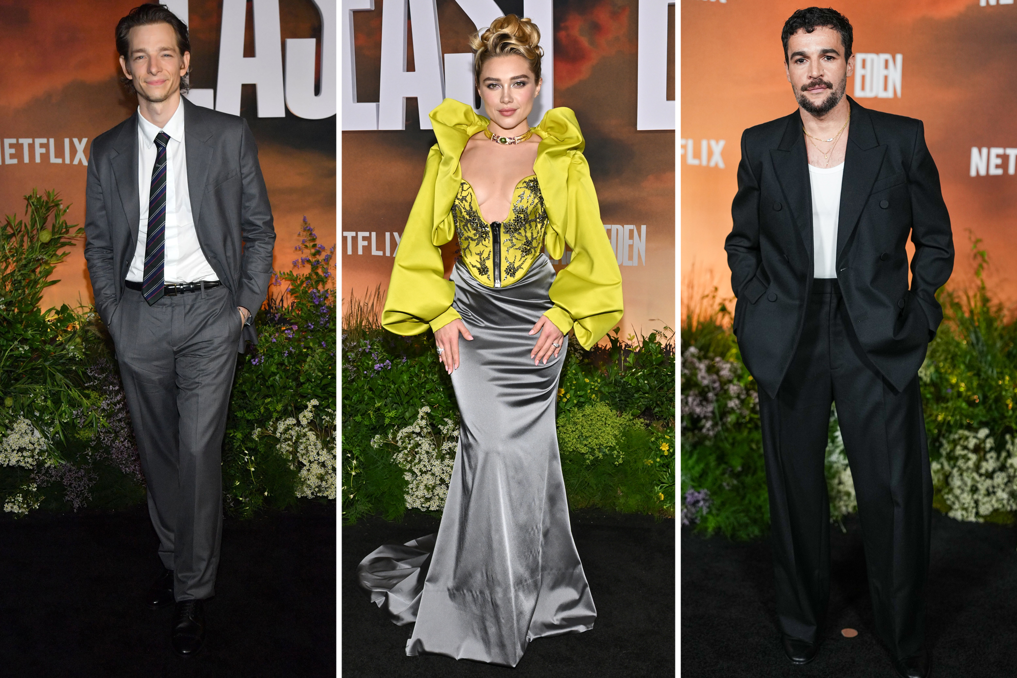 Netflix’s ‘East Of Eden’ New York premiere red carpet: Florence Pugh, Christopher Abbott, more