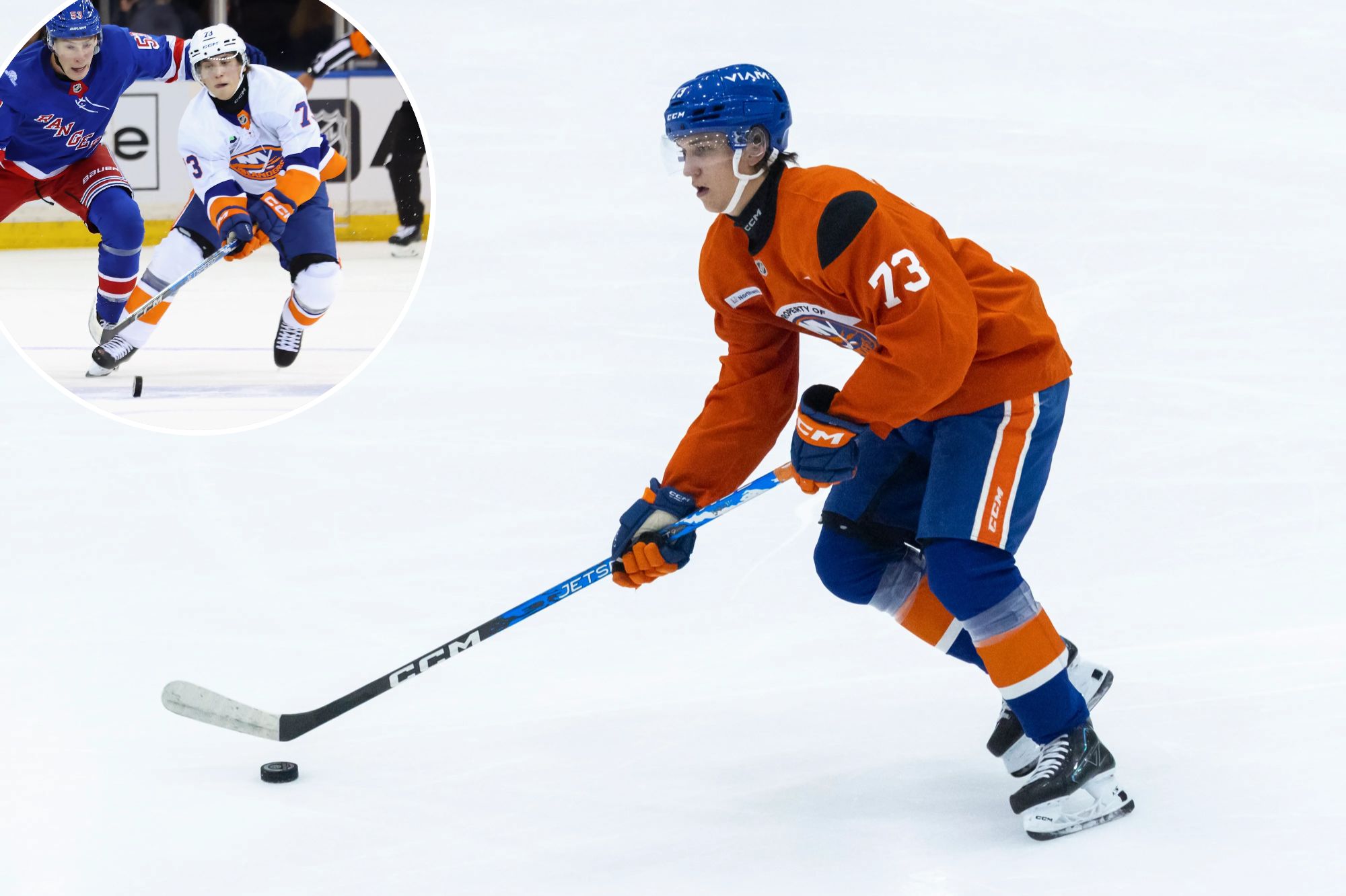 Victor Eklund forced his way into an Islanders roster spot — but can’t stop there