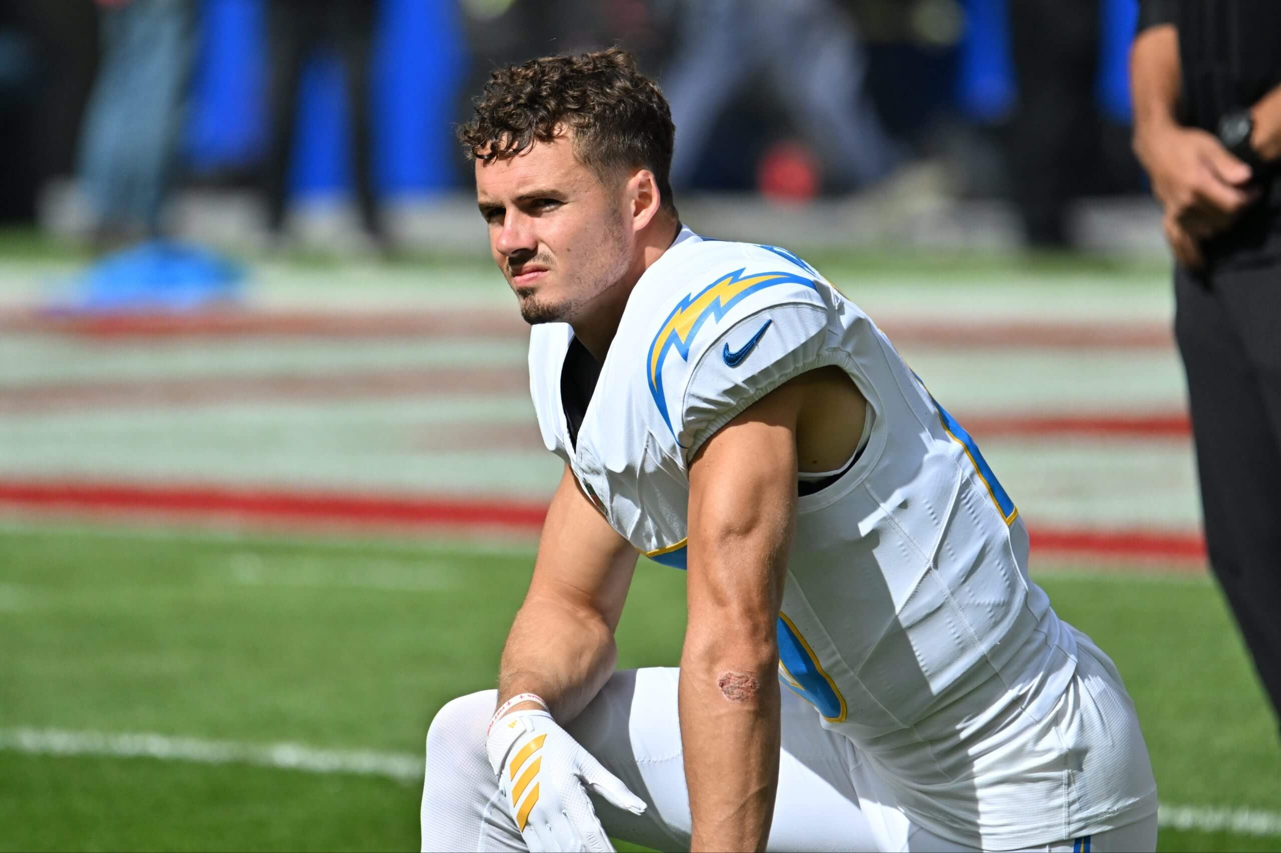 Chargers' WR Ladd McConkey limited by new foot injury
