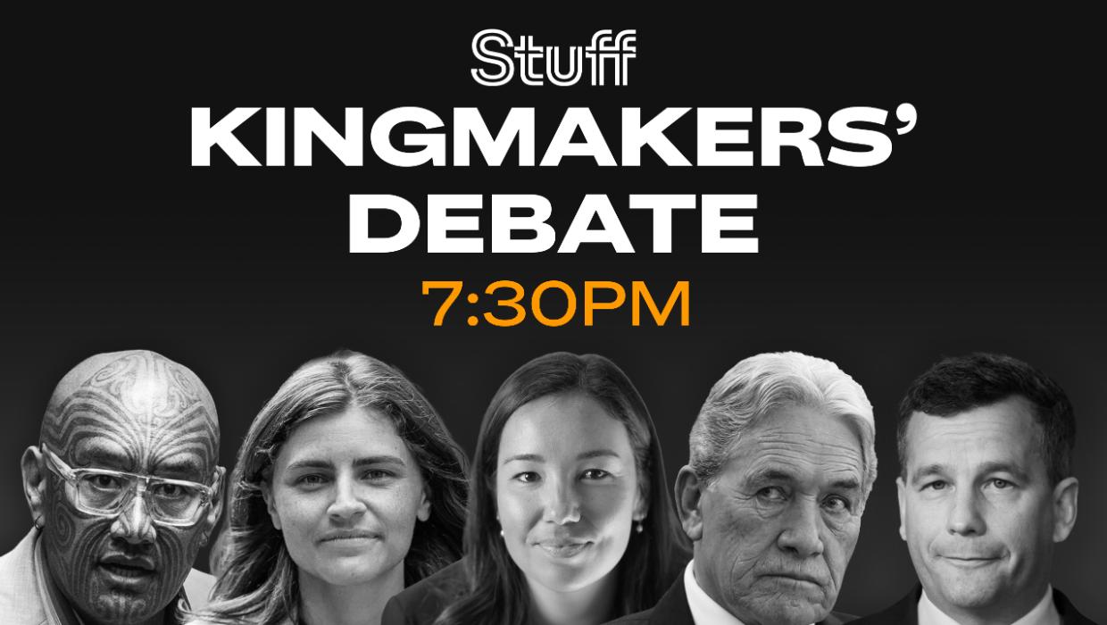 The Kingmakers’ Debate - party leaders go head-to-head on Stuff tonight