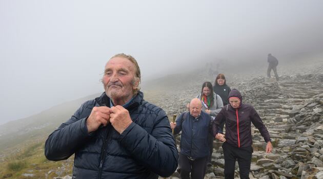 On Croagh Patrick the three-leafed shamrock predicted Mayo’s winning margin