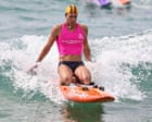 Paddleboarder who rescued woman from Coogee shark attack wins world title in record time