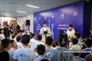 Tournament for young chess players