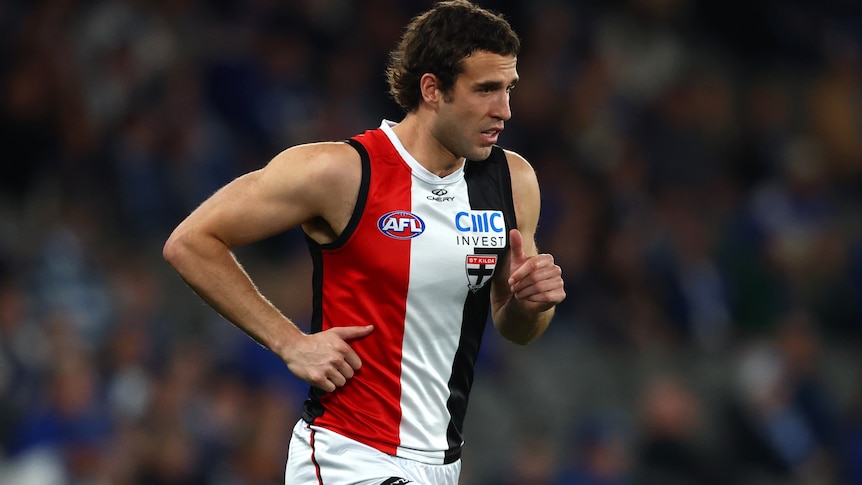 Max King's season is over after first AFL game in two years
